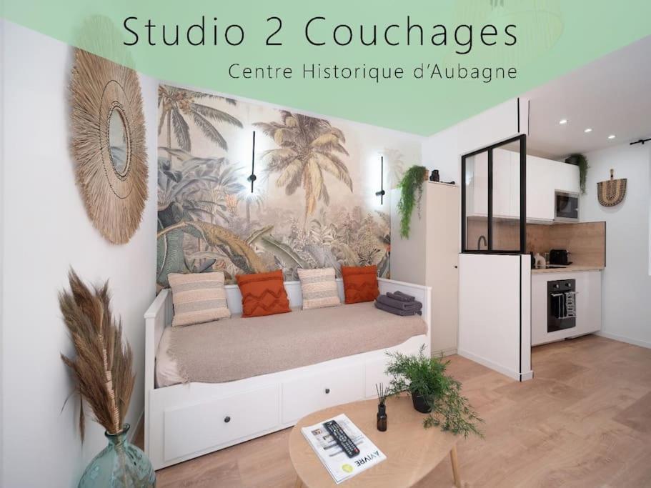 Le Gachiou - Studio 2 Couchages - Centre Historique Aubagne Buitenkant foto
